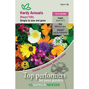 Hardy Annuals Dwarf Mix