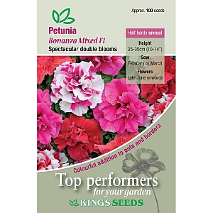 Petunia Bonanza Mixed F1