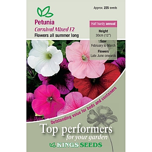 Petunia Carnival Mixed F2